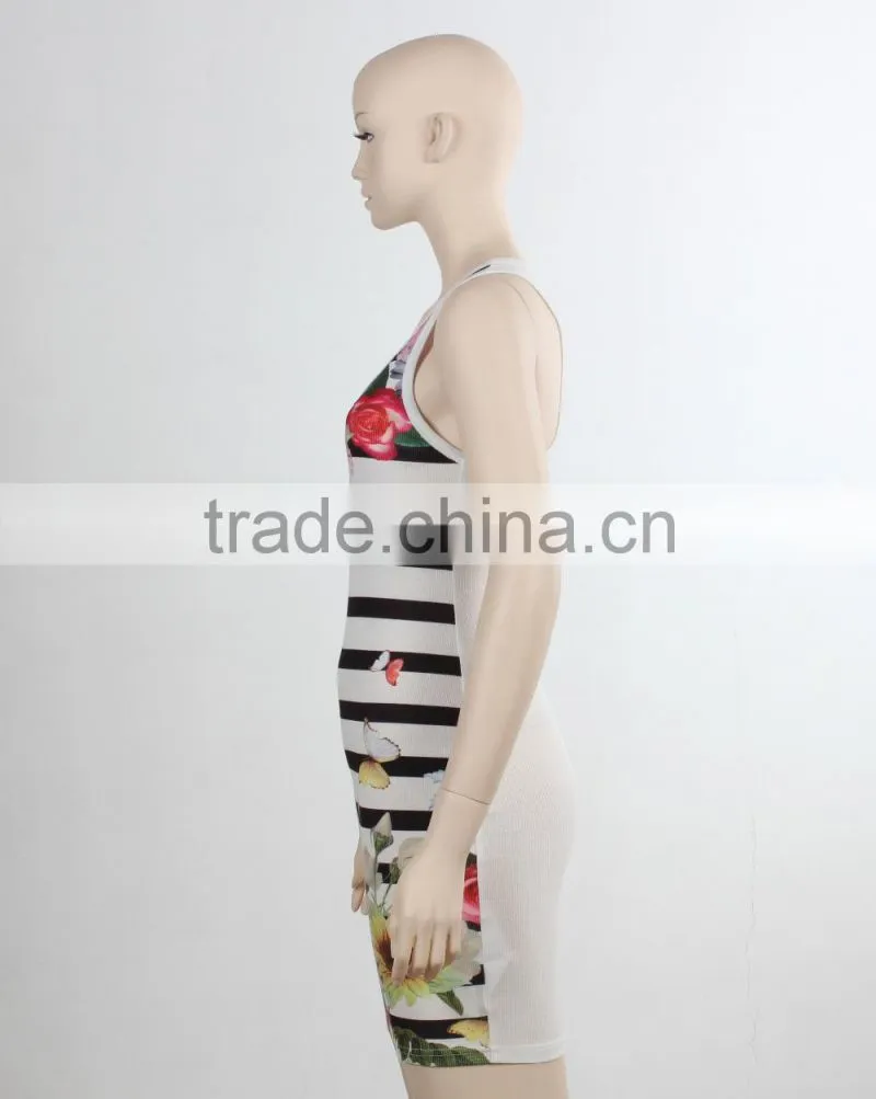 F5S15246 Fitness Printed Tank Tops for Women Manufacturer