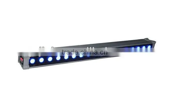 18W led dmx rgb bar light waterproof bar