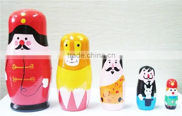 2016 new design wooden kids toy doll