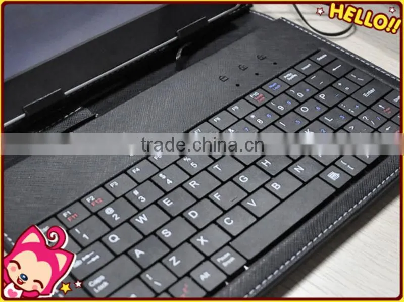 Factory price shock proof kids 7" tablet case with keyboard