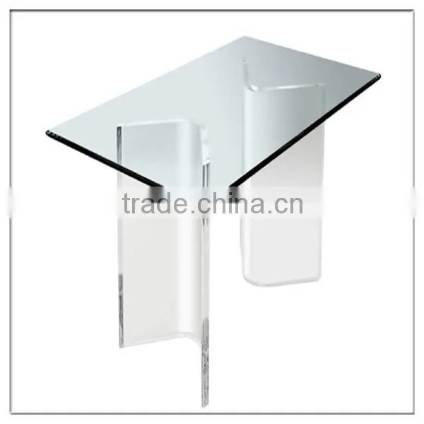 pure lucite coffee table acrylic long table