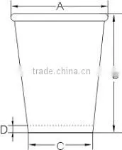 CE standard automatic paper cup forming machine for producing cold drink paper cup