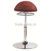 Rolling Adjustable Swivel Stool- Bar Table Chair W/With- Massage/Tattoo-Yellow