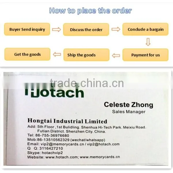 Factory Wholesale low Price made in Taiwan tf memory card 32GB class 10