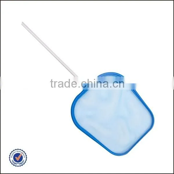 Leaf Skimmer Rake Net with 48 inch Telescopic Aluminum Pole for Samll Pool Spa Fountain Pond Hot Tub
