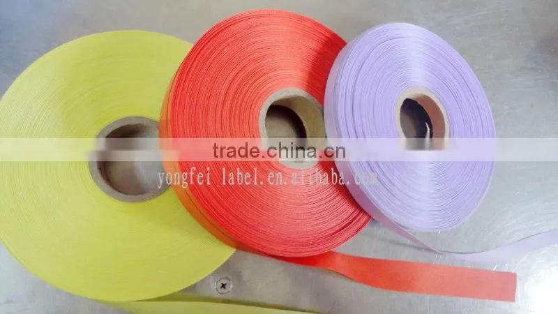 Slitted Edge Polyester Satin Printed Ribbon