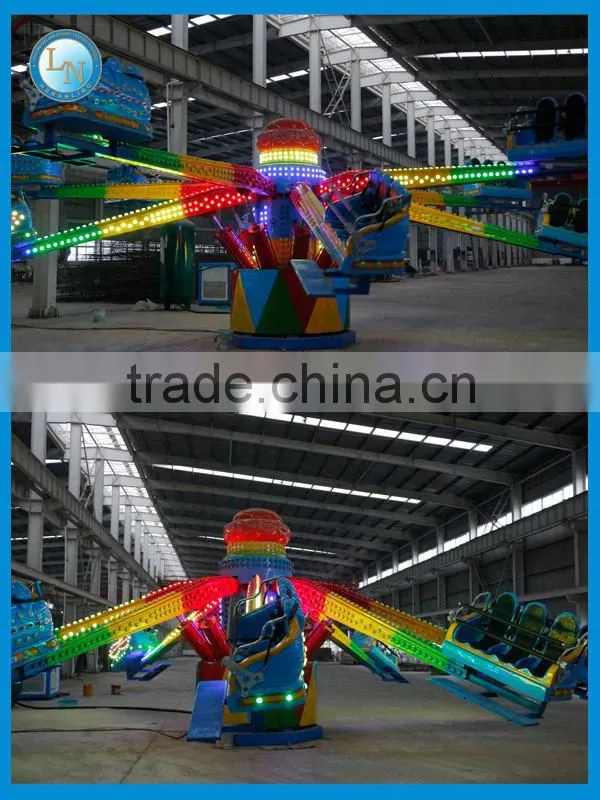 Most popular amusement thrill adult game jumping rides machine