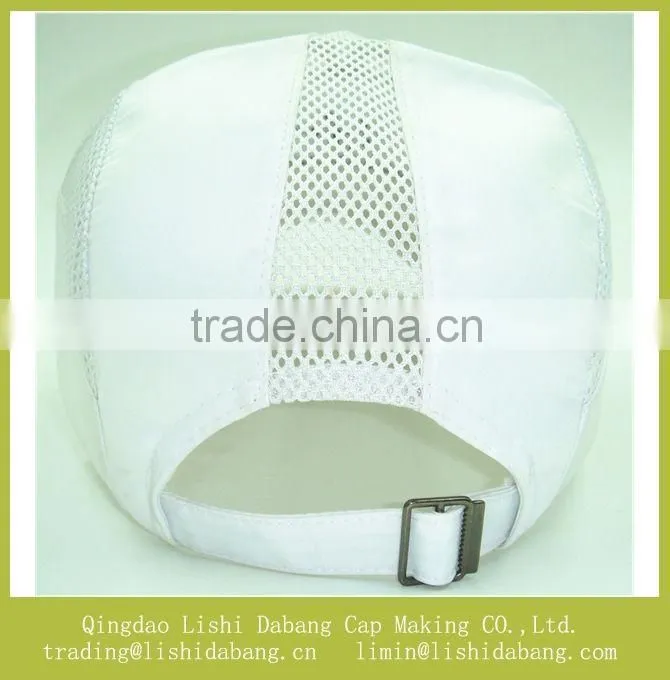 Hight quality wholesale sports caps, Embroidery sports mesh Hats white