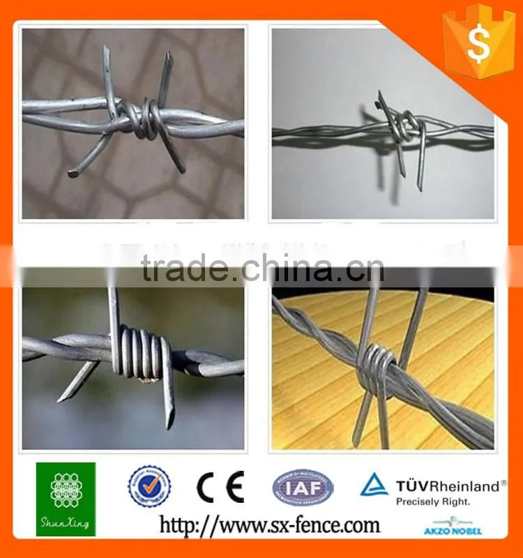 Alibaba galvanized barbed wire/barbed wire font/barbed wire for sale