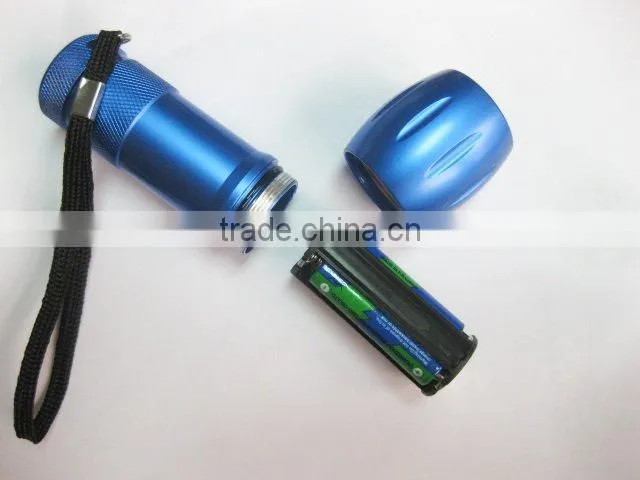 alumininium 3A batteries led flashlight vagina