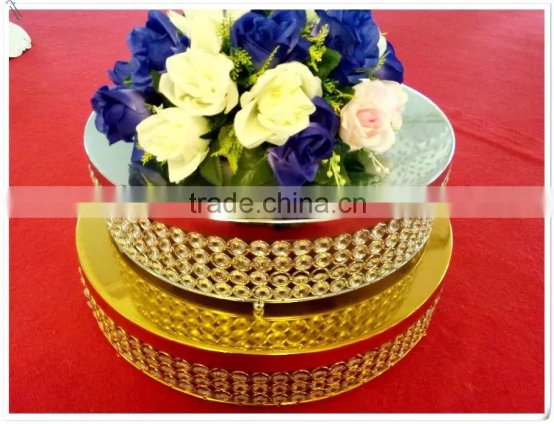 wedding decoration crystal table cake stand for party or wedding centerpieces