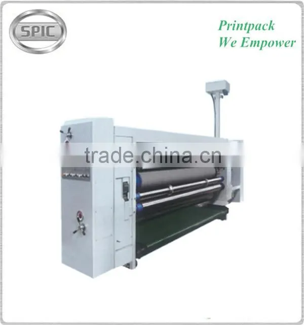 Automatic printing slotting machine for corrugated carton