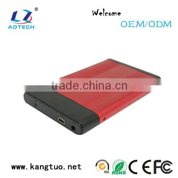 2014 high-end usb2.0 usb3.0 SATA interface usb hdd external hard drive case