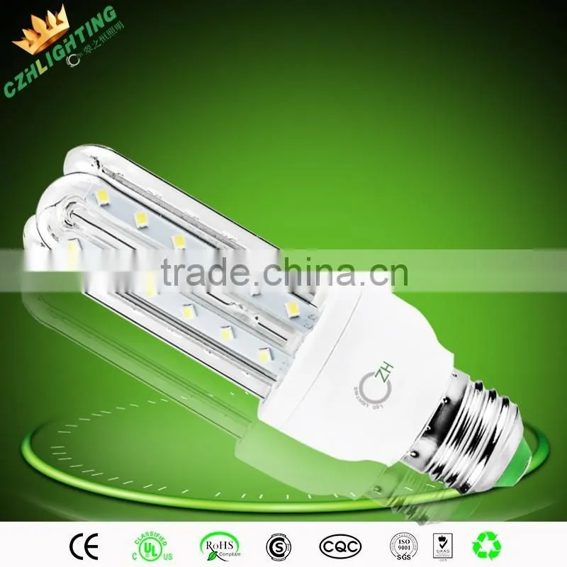 U shape led energy saving light bulb lamp 3w 4w 5w e27 led corn lamp bulb