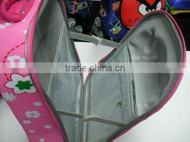 3d eva luggage bag with trolly