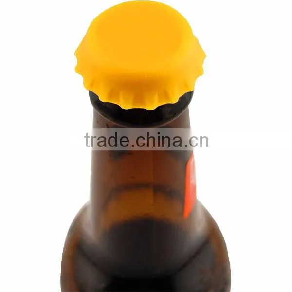 Custom Logo Any Pantone Colors Silicone Bottle Cover Caps Beer Savers