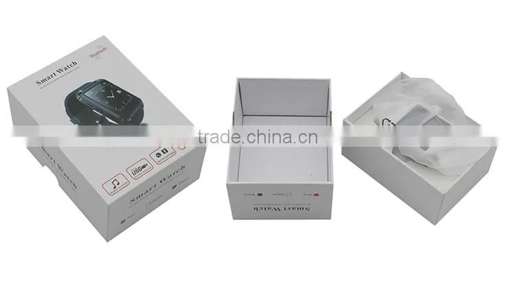 U8 Wrist Smart Watch Mobile Phone with Bluetooth 3 Color on Stock Wholesales Promotion Bracelets (U8)