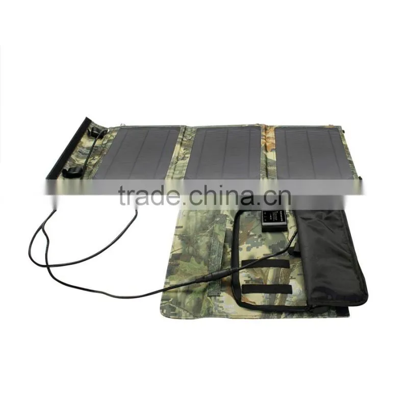 The hottest selling 15W waterproof and flexible solar panel for mobile phone charge