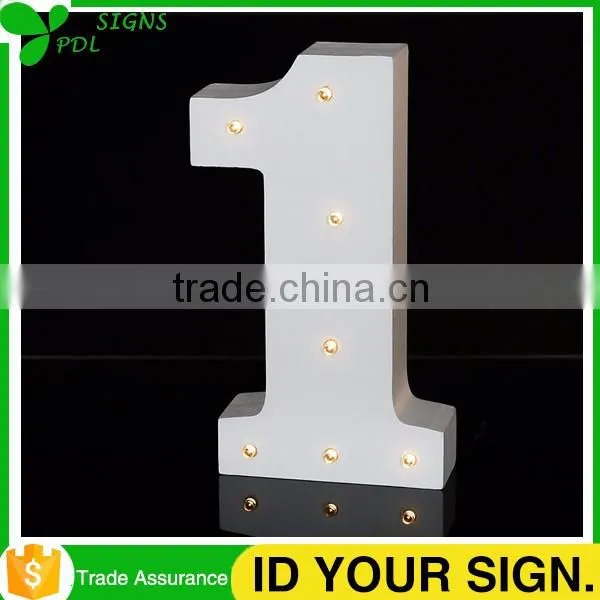 Best Quality Decorative Letter Lights Wooden