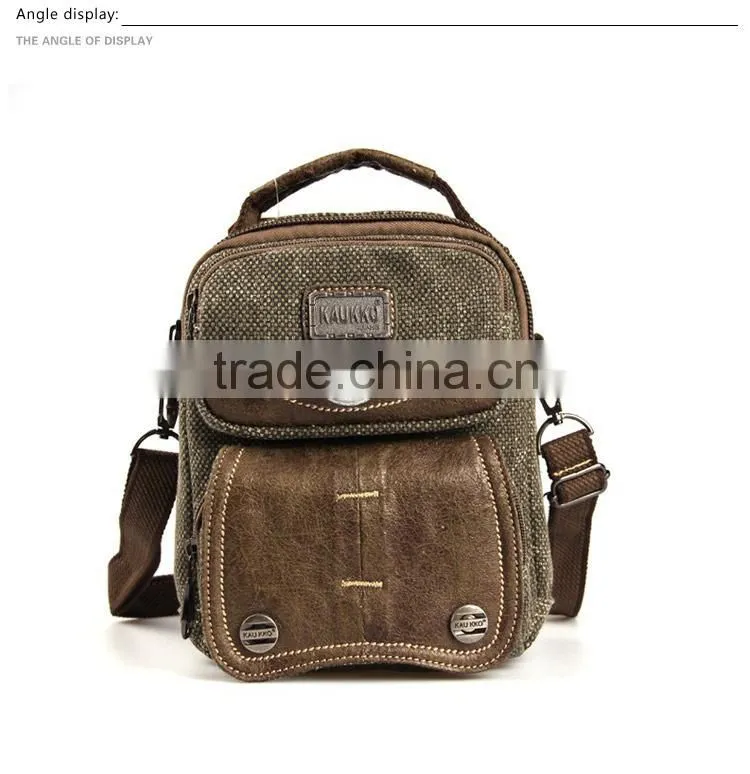 Traditional Canvas Waist Bag Fanny Pack Small Messenger Bag Sport Waist Bag Running Waist Bag Sling Bag For School