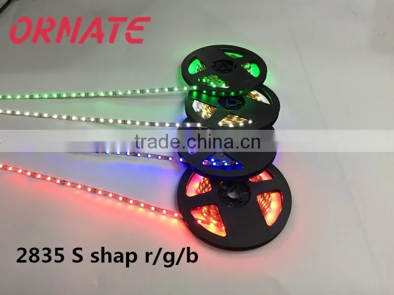 6MM 12W 12V 2835 S shape 60leds LED Strip foldable signs