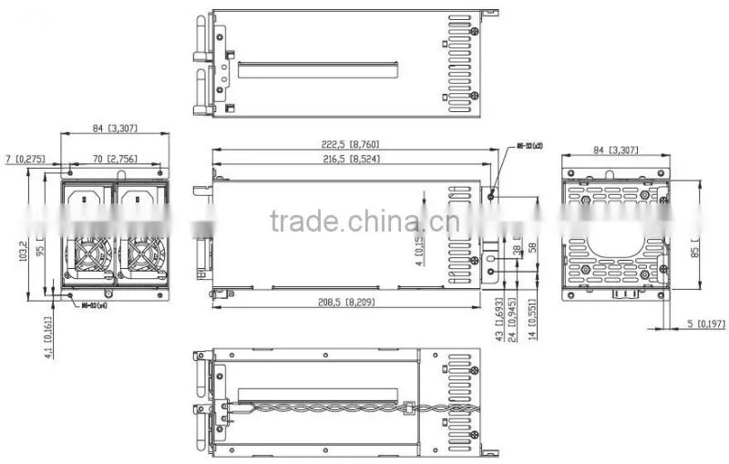 CRPS redundant module Switching Power Supply