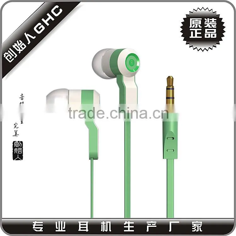 shoe lace sporting earphone with factory price and free sample offered