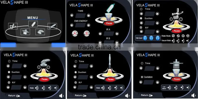 Electric muscle stimulator Electric Muscle Stimulator EMS Machine ems body massager vacuum