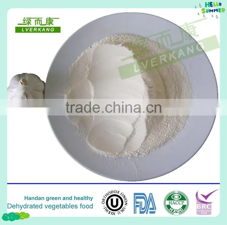 Milk white dried Chinese garlic powder from Yongnian, China