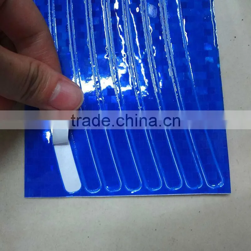 colored reflective bicycle decorative stickers for DIY