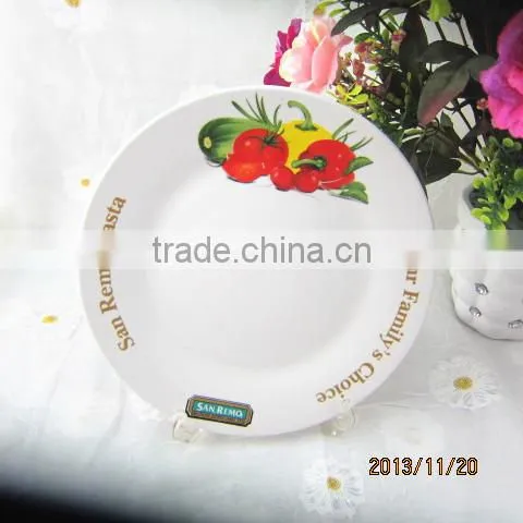 French style ceramic ramekin bowl with blue color