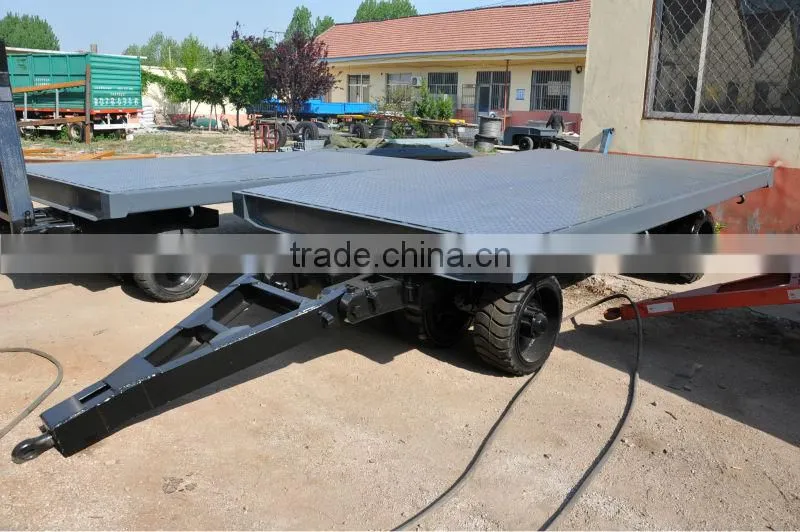 Low Bed Semi Trailer/Heavy Duty Equipment Transport Semi Trailer