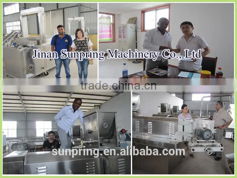 Textured vegetable protein processing line