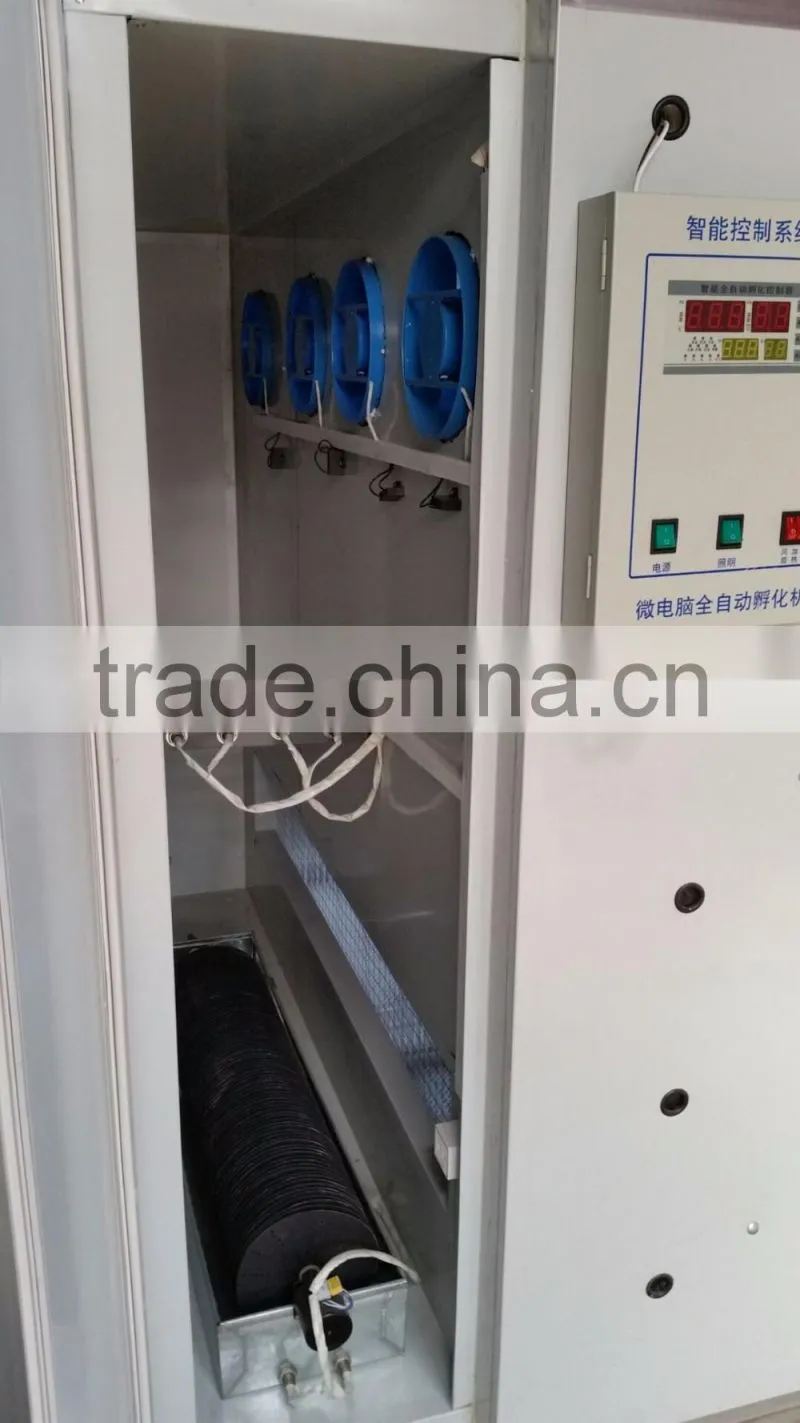 China 2016 automatic circulation wind hatching machine/3520 eggs incubator /new design of type incubator