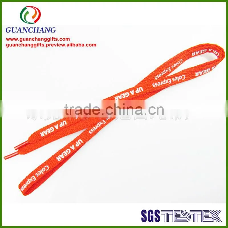 Suppliers custom cheap polyester shoe laces