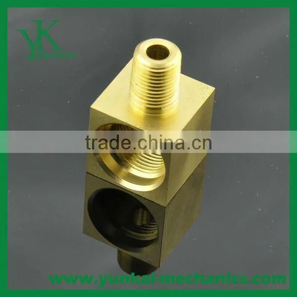 Custom copper screw precision cnc machining copper screw