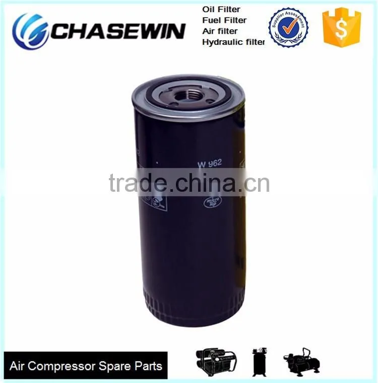 US85DD Compressor Engine Parts W962 Oil Filter For Compressors