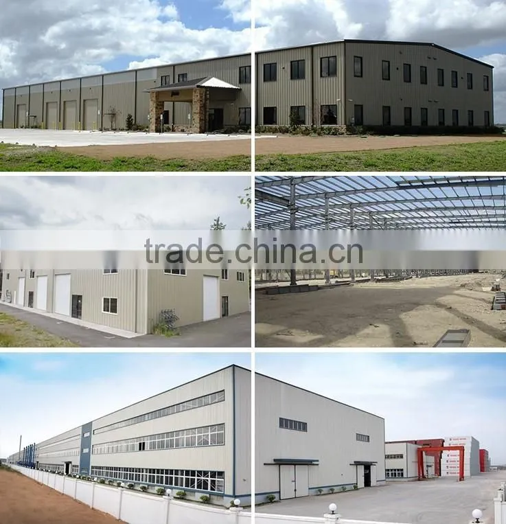 Construction design prefabricated steel structure workshop