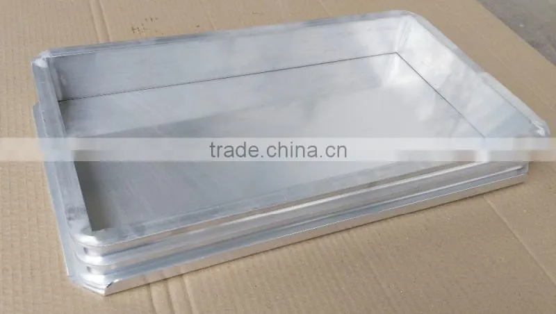 aluminum freezing container for block frozen shrimps