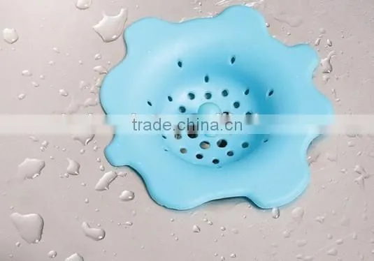 colorful kitchen silicone sink strainer