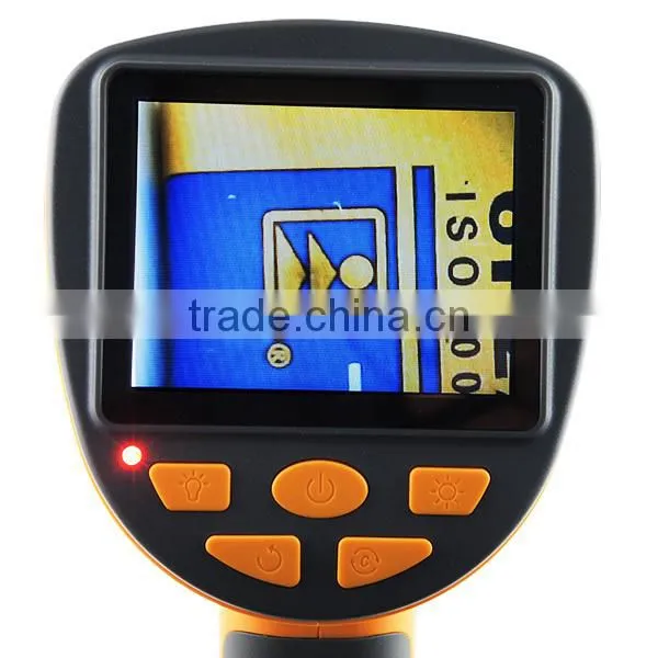 3.5" LCD Video Inspection 5.5mm Camera Handheld Industrial Endoscope 1M Cable Pipe Borescope 6 LED Snakescope
