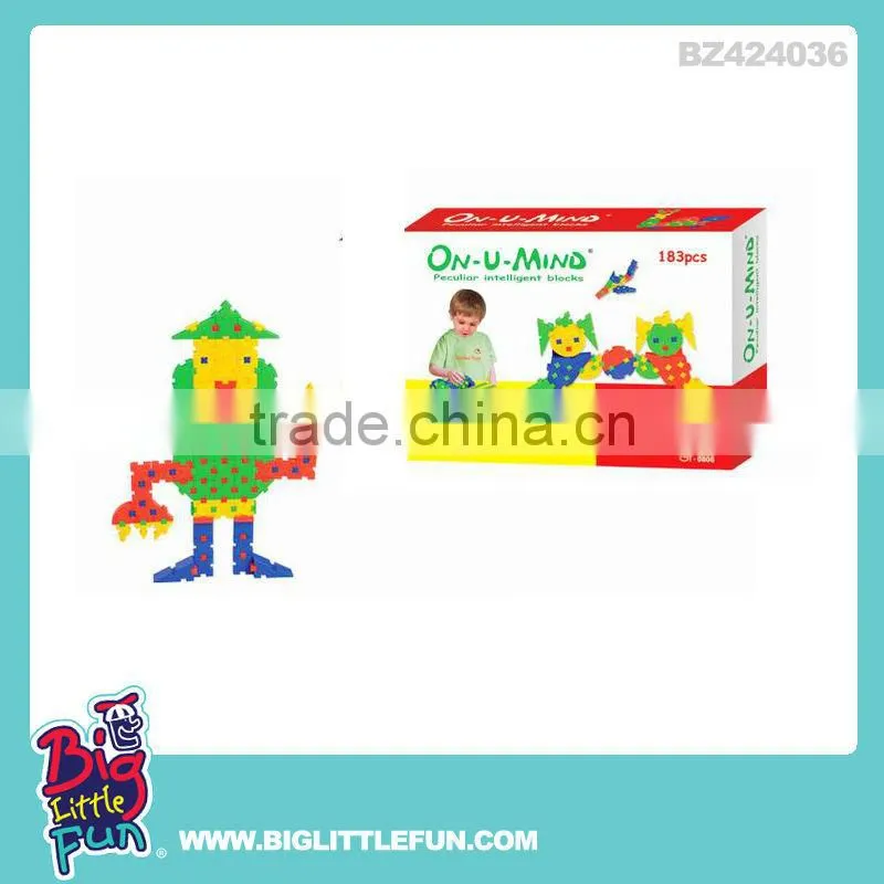 34pcs assemble toy enlighten brick toys