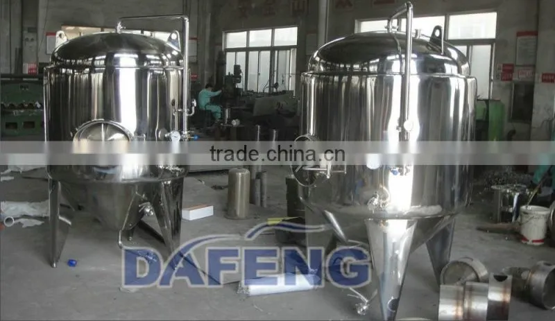 stainless steel beer fermentor fermentation tanks