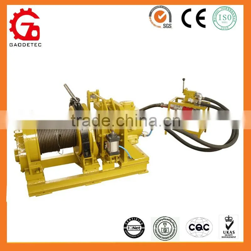 Mining and construction used 3 ton air powered winch