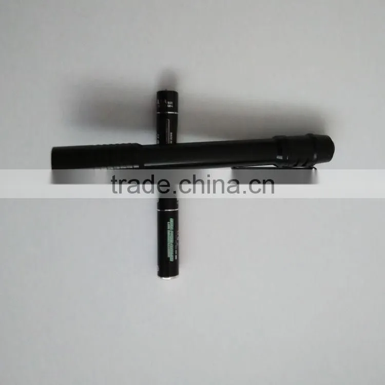 hot selling Aluminium alloy 2xAAA Battery LED flashlight pen style light