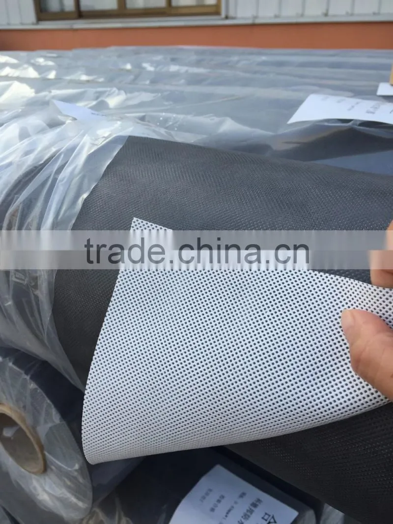 Waterproof and breatheradle housewrap paper or roofing membrane