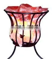 HIMALAYAN BASKET SALT LAMP