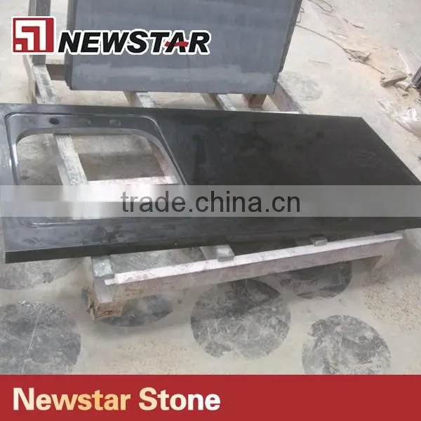 China Black Granite Percut Kitchen Countertop