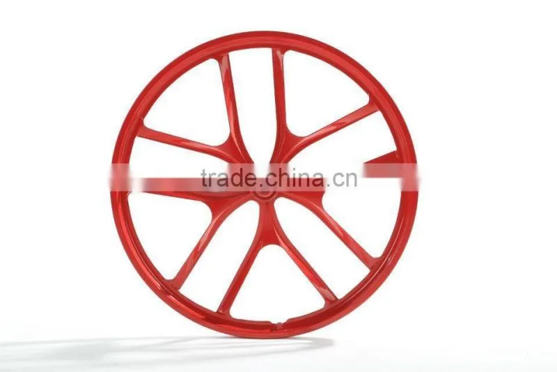 22inch lightest strongest magnesium alloy bike wheel /fixed gear type hub bike wheel