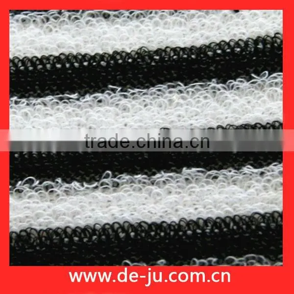 Bath Cleaning Black Coat Handle Brush Exfoliating Back Scrubber